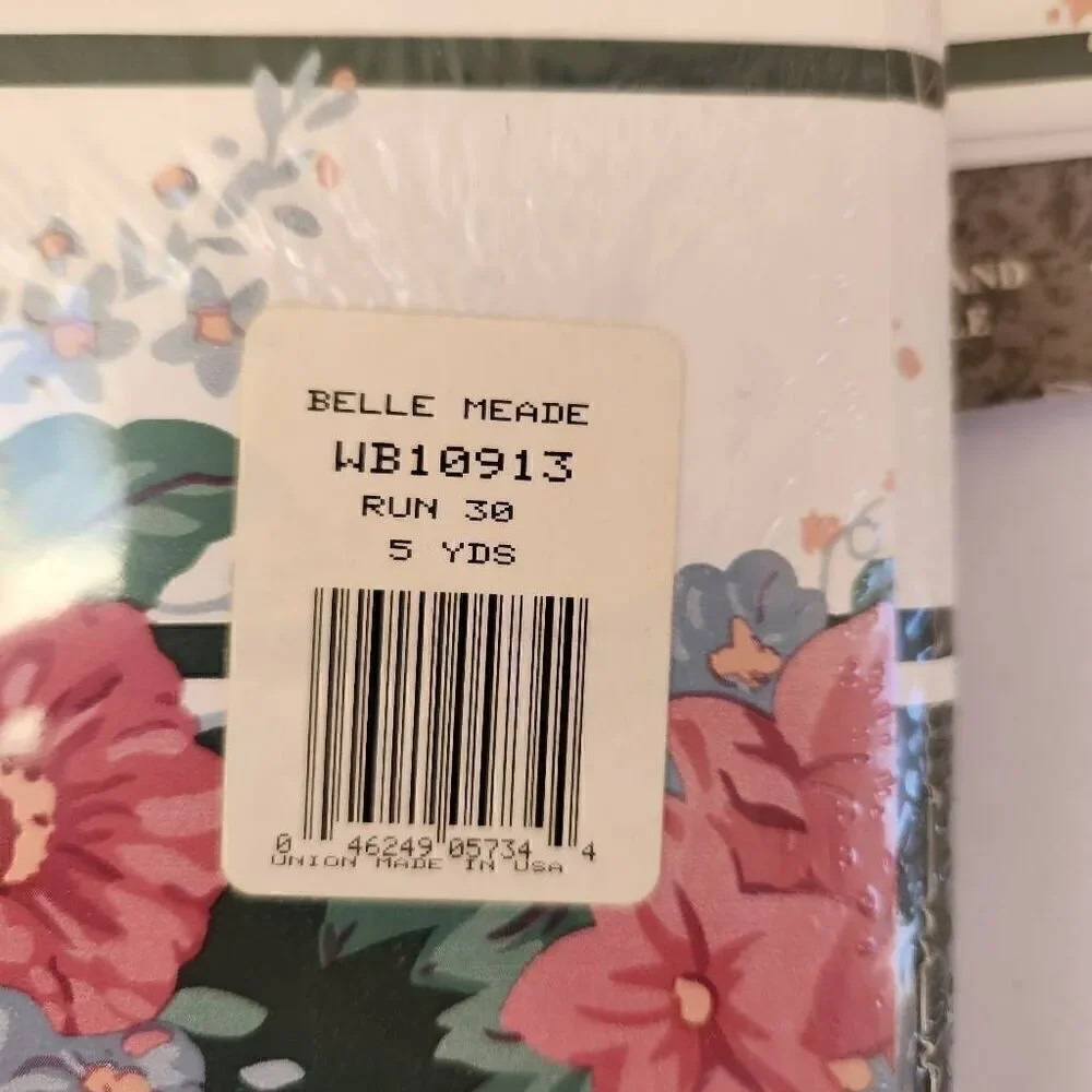 Fashion point decorative border bundle of three imperial wall coverings floral '
